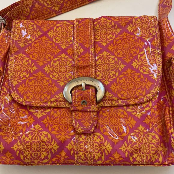 Kalencom New Orleans Midi Buckle Diaper Bag Oil Cloth Eco-Friendly UNUSED - Picture 2 of 10